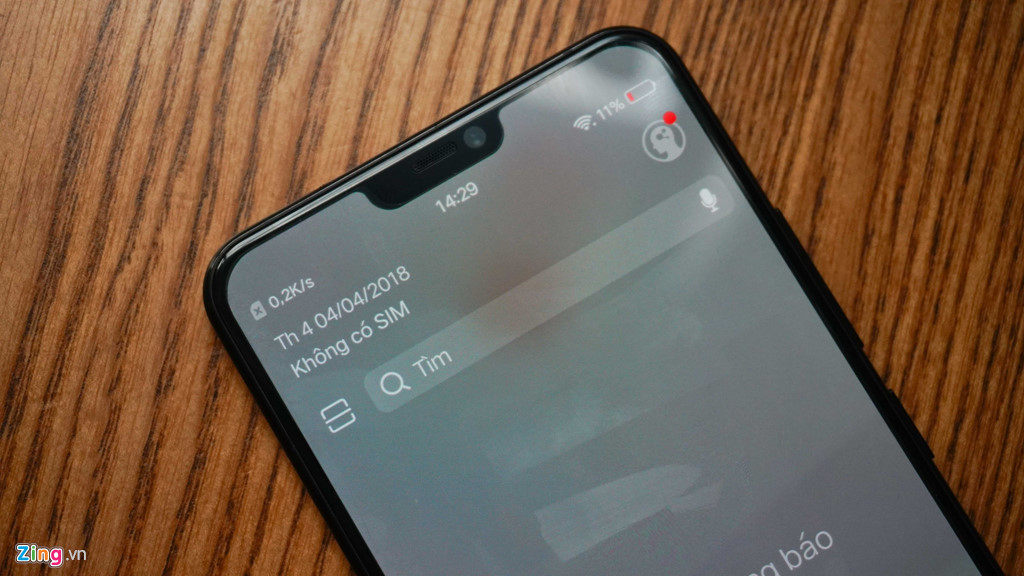Smartphone vân tay dưới màn hình đầu tiên về VN
